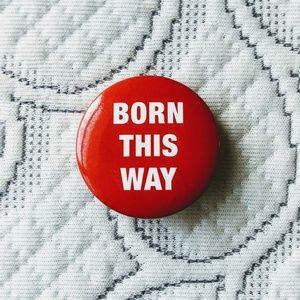 Metalback Badge Brooch Pin